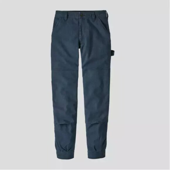 Patagonia Denim - Patagonia All Seasons Double Knee Work Pants Blue Hemp Organic Jeans